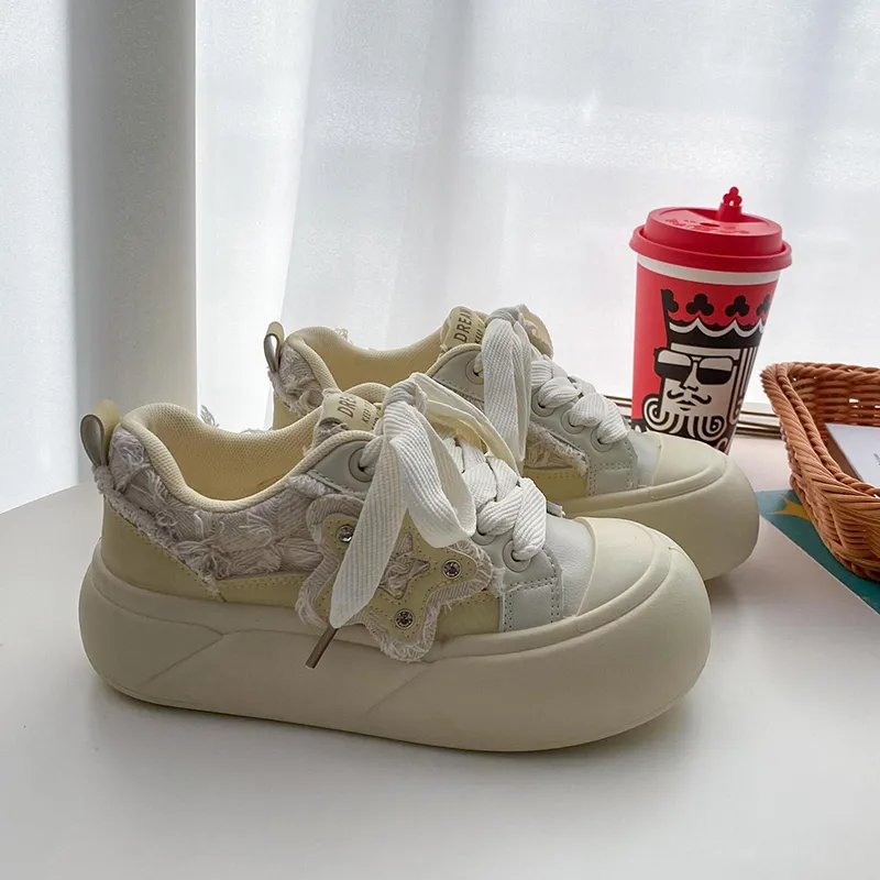 Than Than Me Slip-Resistant Low-Top Skateboard Shoes Women's-10