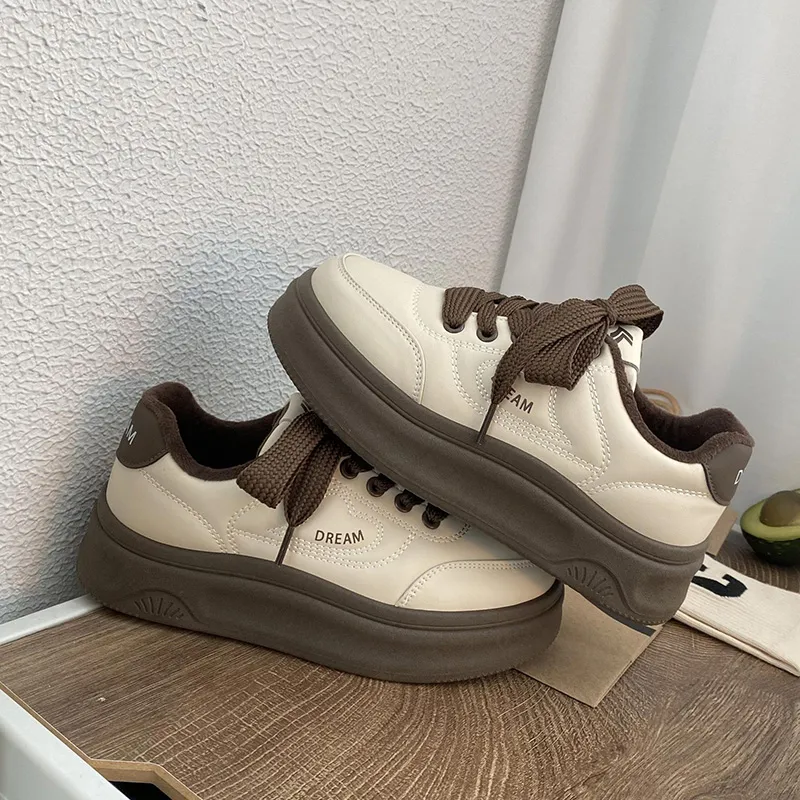 Than Than Me Warm Low-Top Skateboard Shoes Women's-6