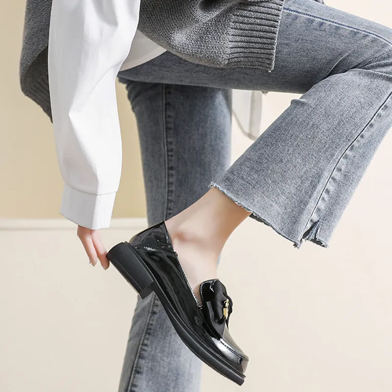 Than Than Me Loafers Women's Black-6