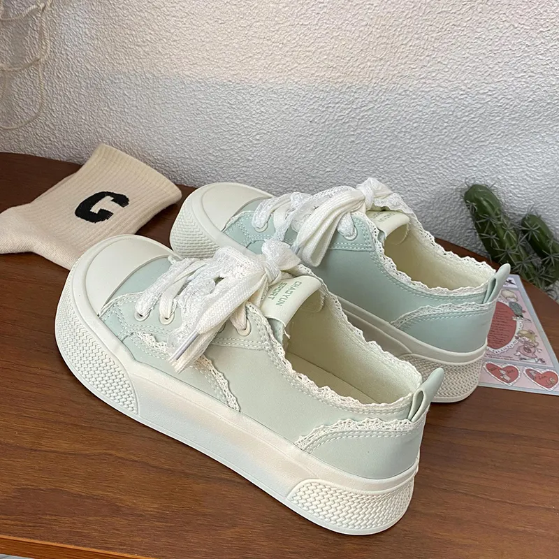 Than Than Me Slip Resistant And Breathable Low Top Skateboard Shoes Women's-8