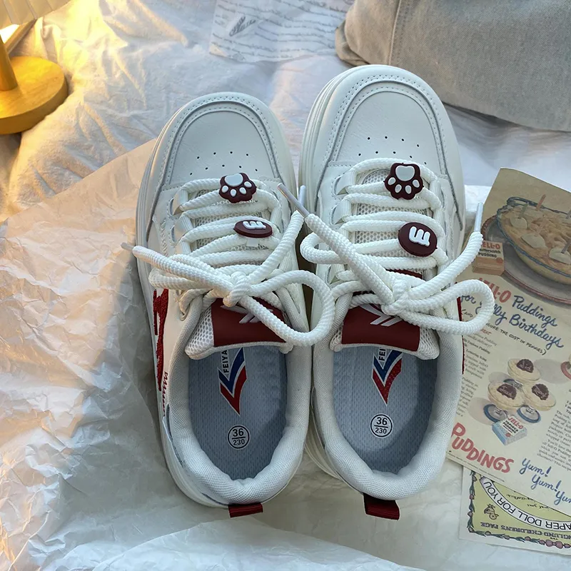 Than Than Me Slip-Resistant Low-Top Skateboard Shoes Women's-2