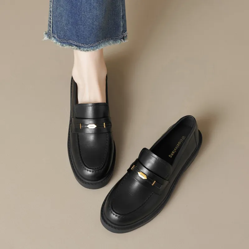 Than Than Me Loafers Women's Black-2