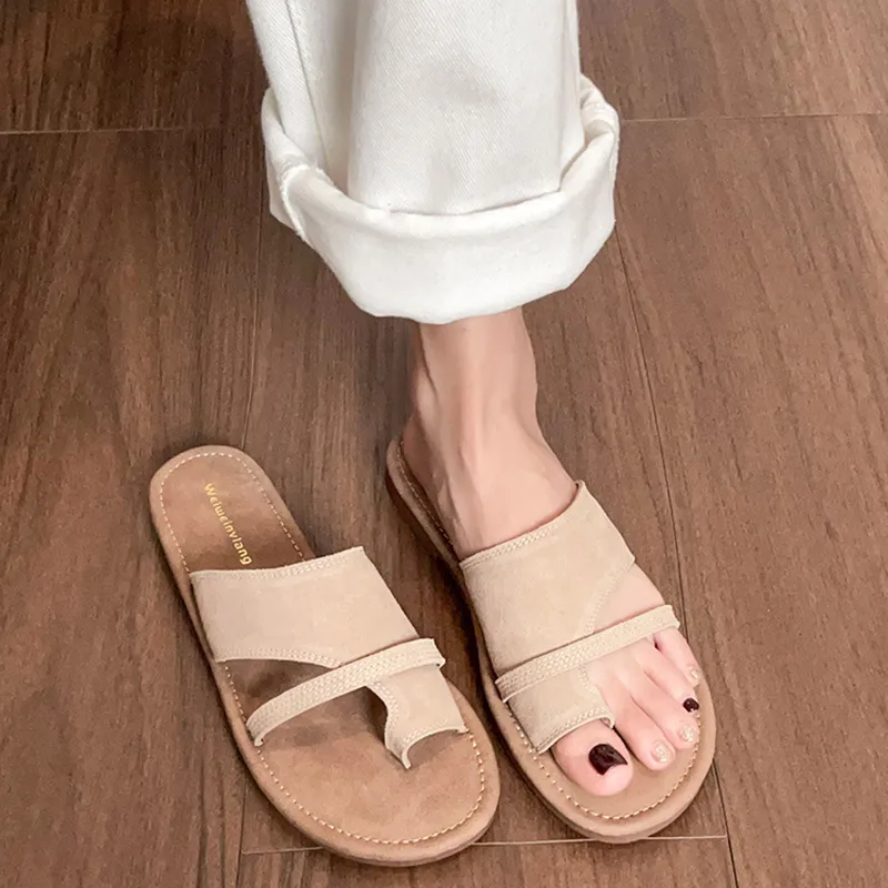 Than Than Me Rubber Sole Slip Resistant Flip Flops Women's-2