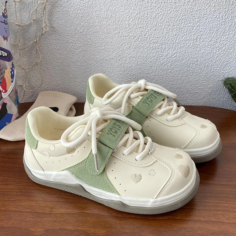 Than Than Me Slip Resistant Low Top Skateboard Shoes Women's-3