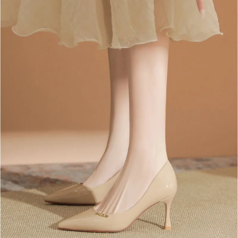 Than Than Me Slim Heel High Heels Women's-13