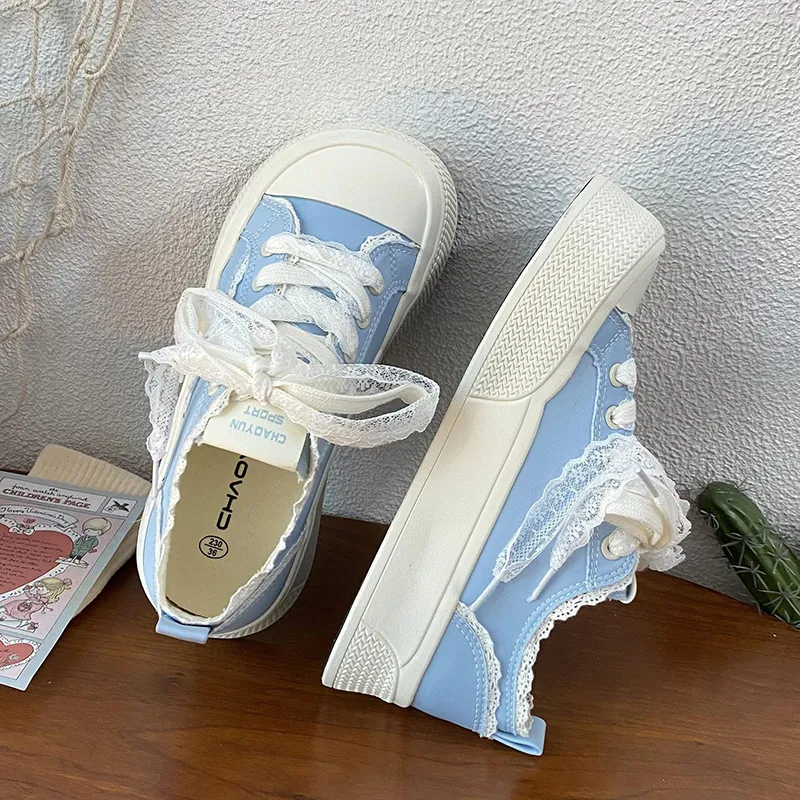 Than Than Me Slip Resistant And Breathable Low Top Skateboard Shoes Women's-12