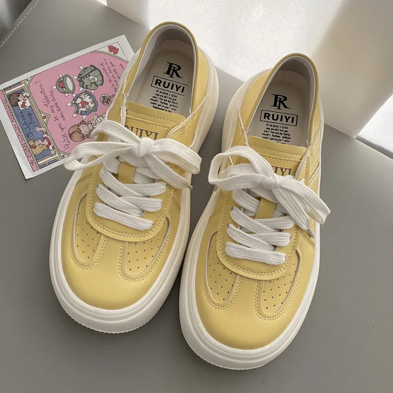 Than Than Me Slip Resistant Low Top Skateboard Shoes Women's-6