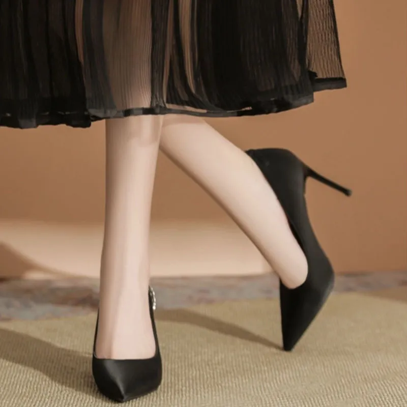 Than Than Me Slim Heel High Heels Women's-5