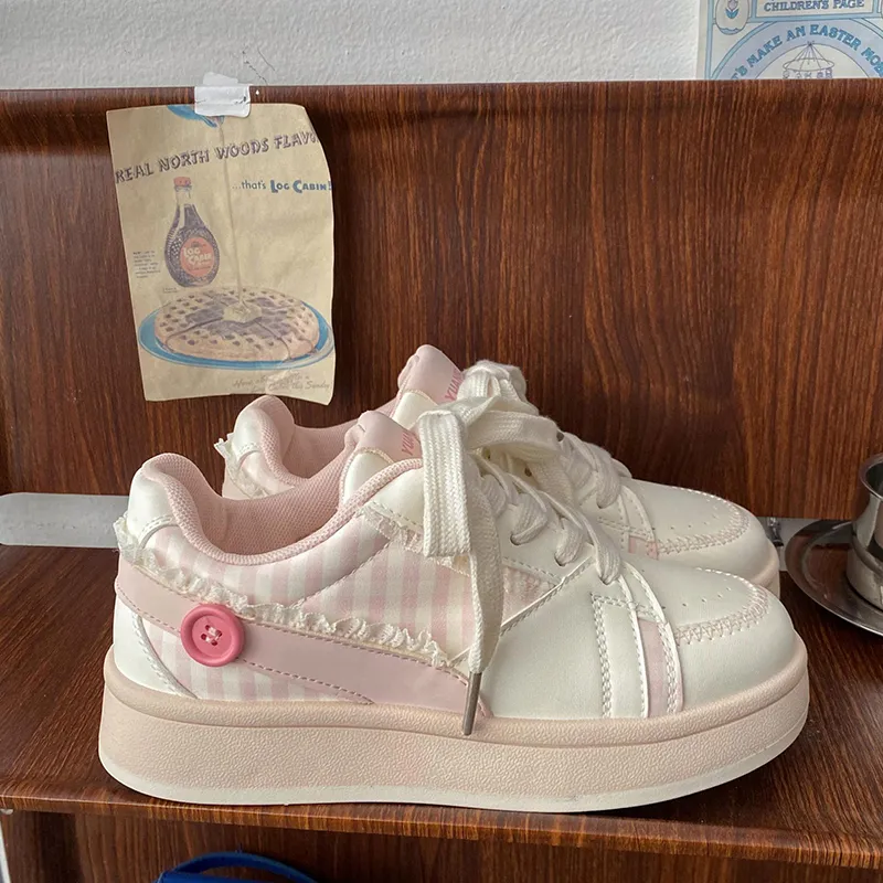 Than Than Me Slip Resistant And Breathable Low Top Skateboard Shoes Women's-14