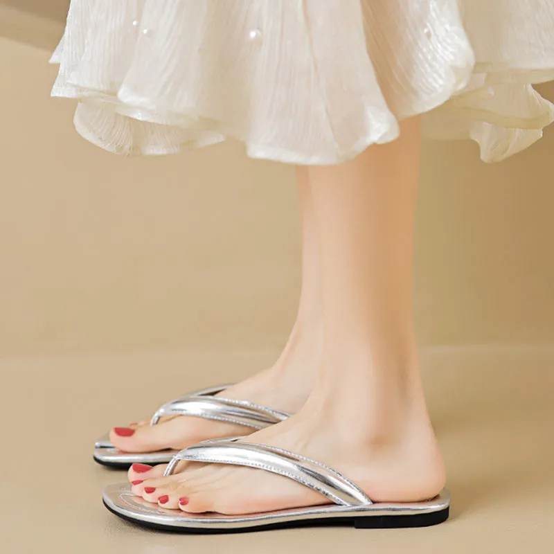 Than Than Me Rubber Sole Slip-Resistant Flip Flops Women's-9