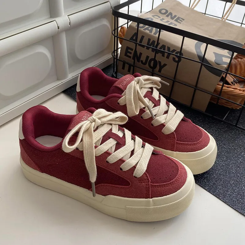 Than Than Me Slip-Resistant Low-Top Skateboard Shoes Women's-10