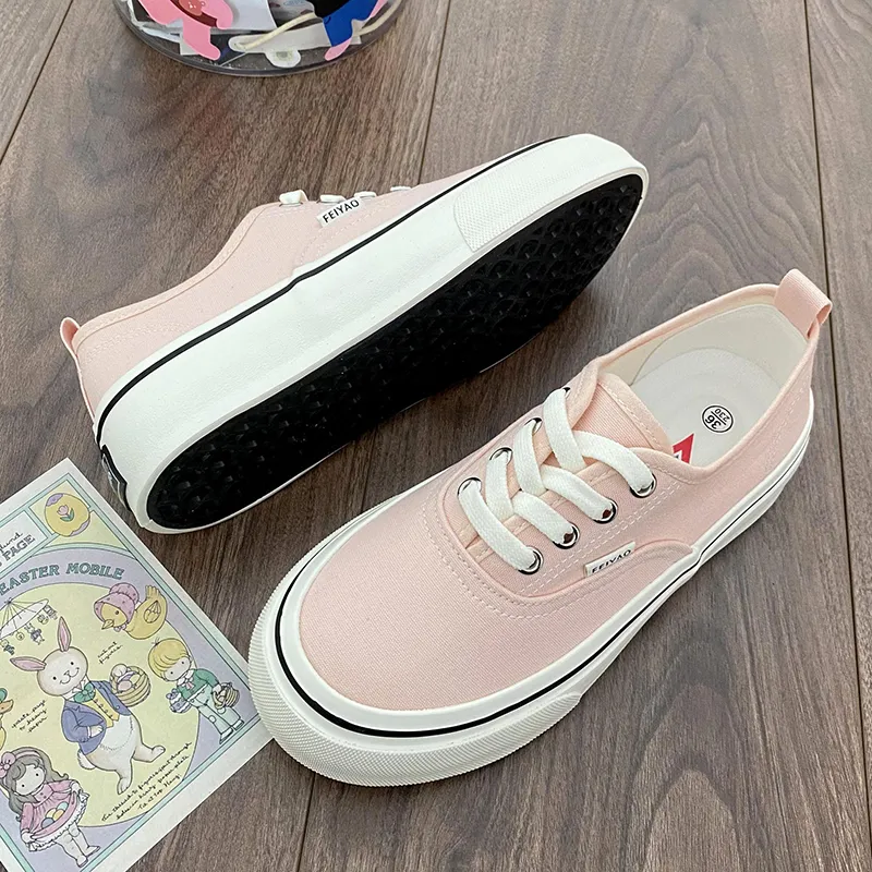Than Than Me Slip Resistant Low Top Skateboard Shoes Women's-13