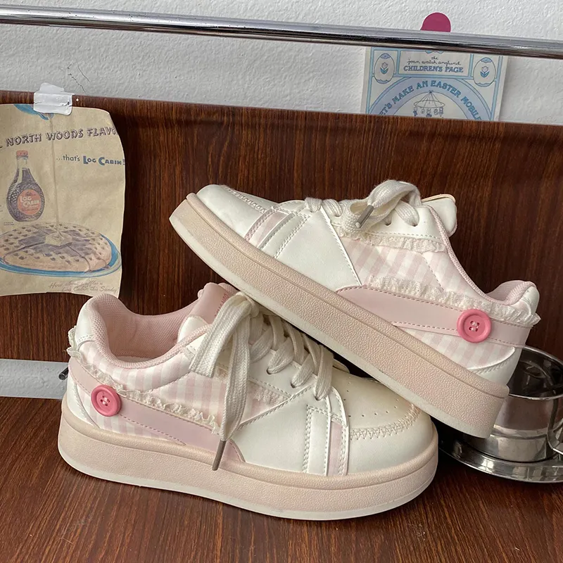 Than Than Me Slip Resistant And Breathable Low Top Skateboard Shoes Women's-12