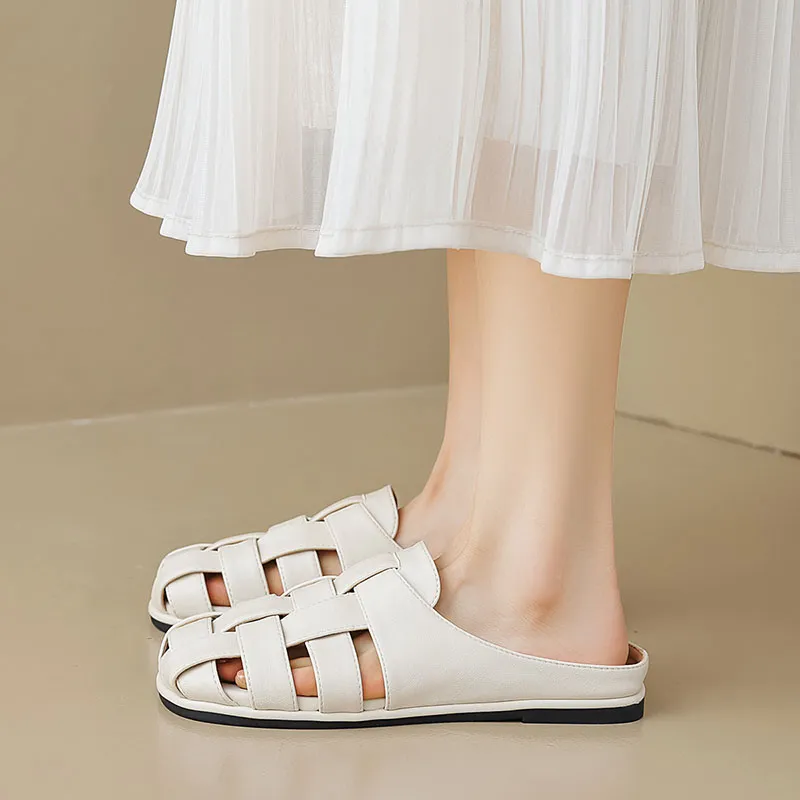 Than Than Me Wrap-toe Slippers Women's-2