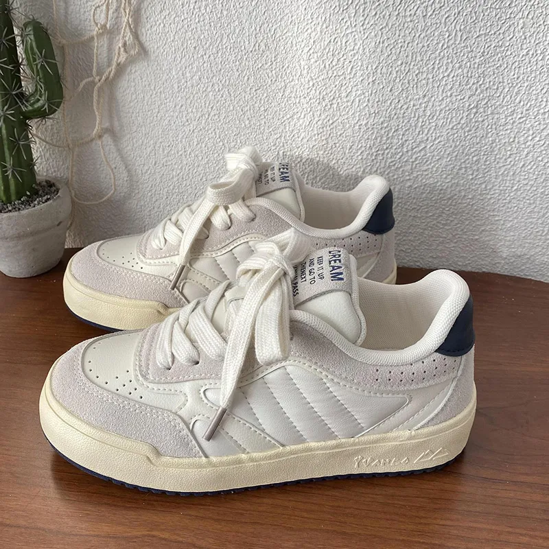 Than Than Me Anti-Slip And Wear-Resistant Breathable Low-Top Skateboard Shoes Women's-7