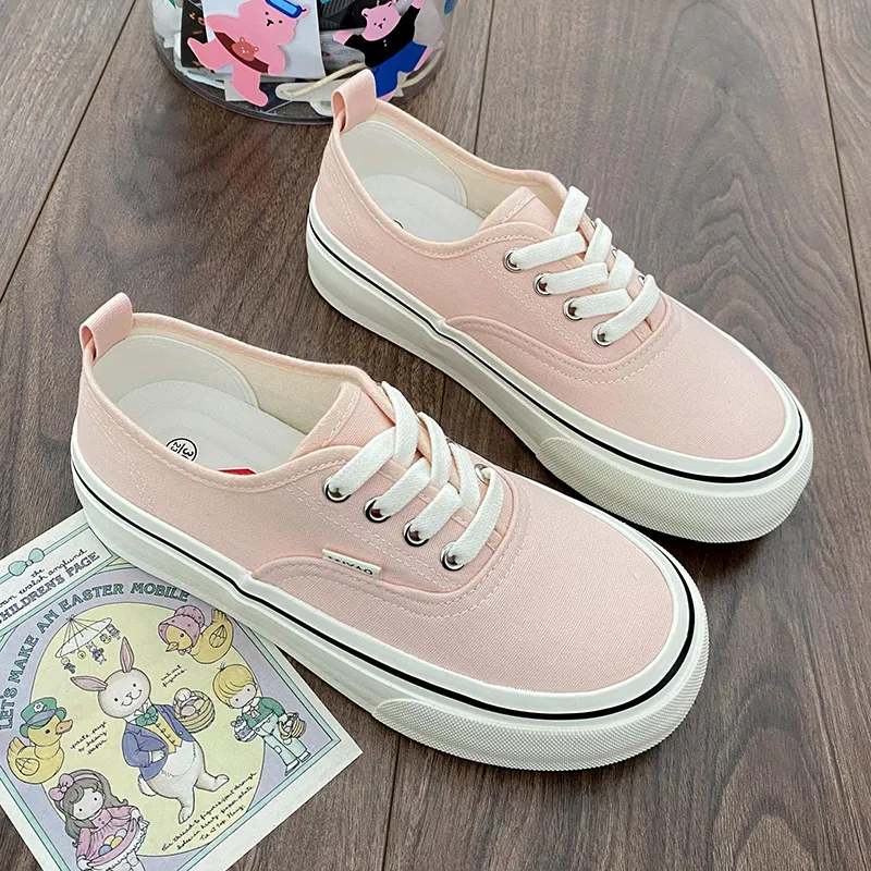 Than Than Me Slip Resistant Low Top Skateboard Shoes Women's-15