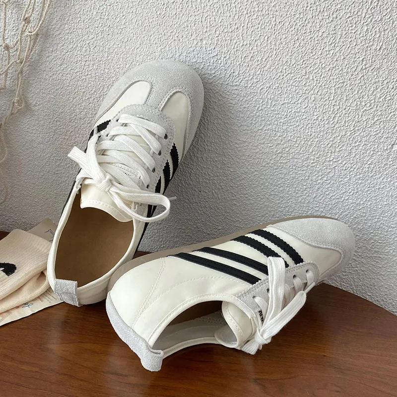 Than Than Me Slip Resistant Low Top Skateboard Shoes Women's-7