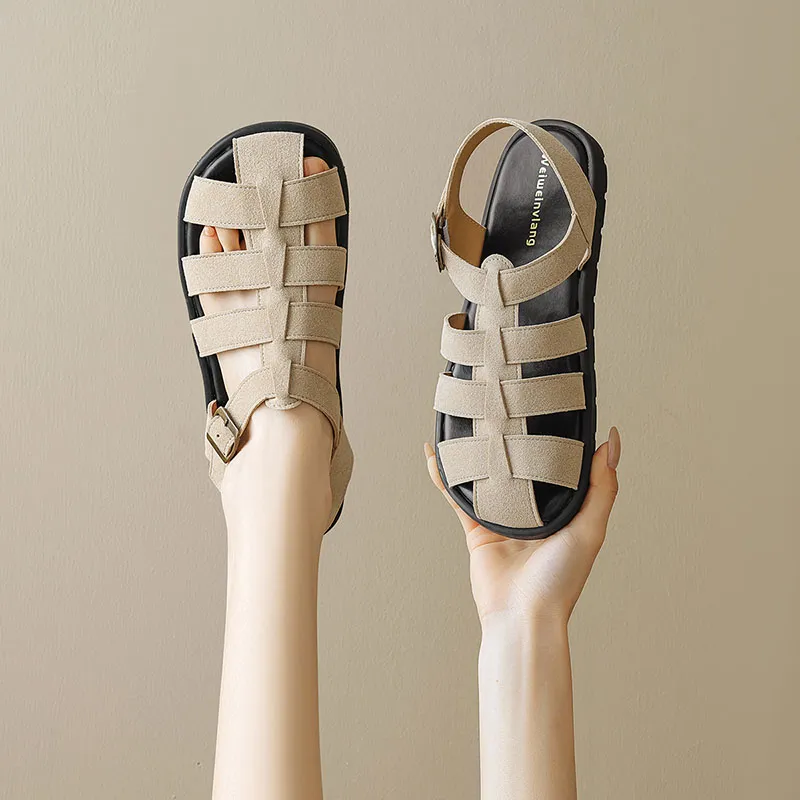 Than Than Me Roman Sandals Women's-6