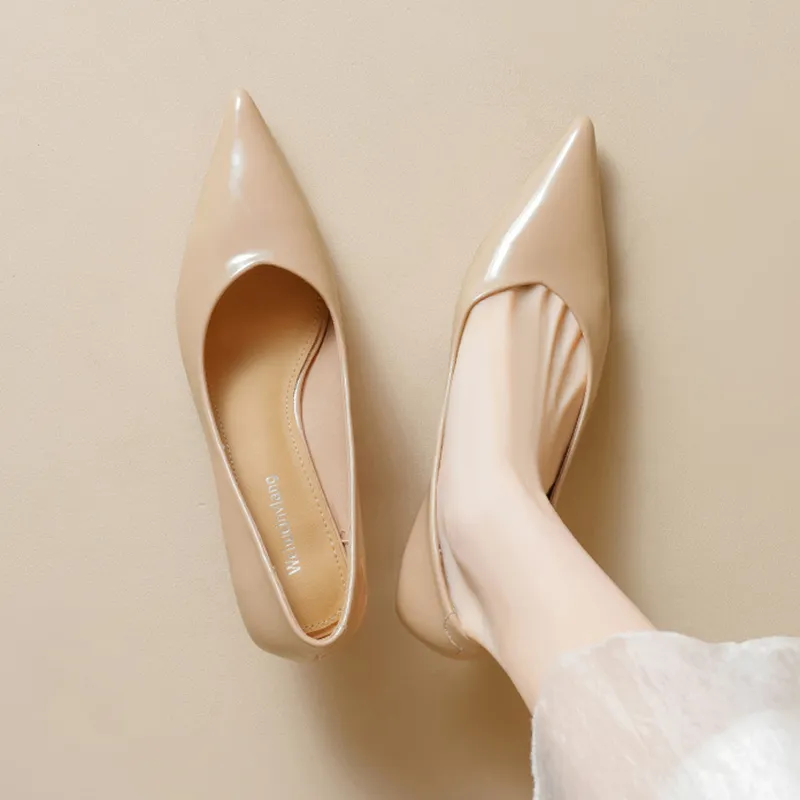 Than Than Me Slim Heel High Heels Women's-8