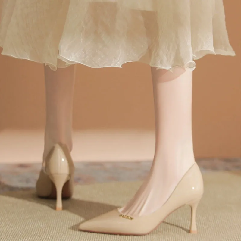 Than Than Me Slim Heel High Heels Women's-15