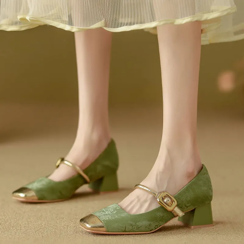 Than Than Me Women's Casual Shoes Women's Green-3