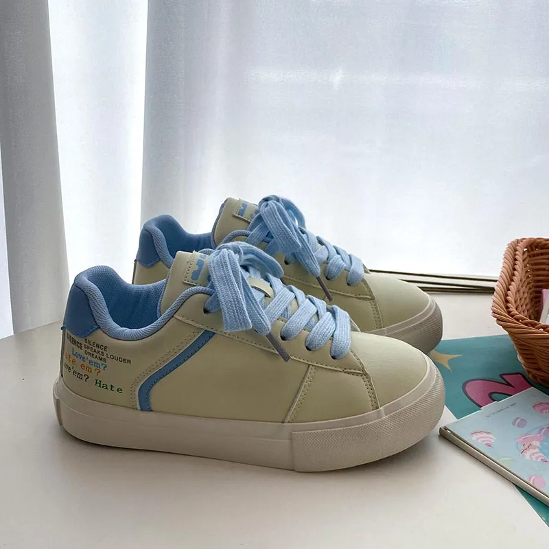 Than Than Me Slip-Resistant Low-Top Skateboard Shoes Women's-10