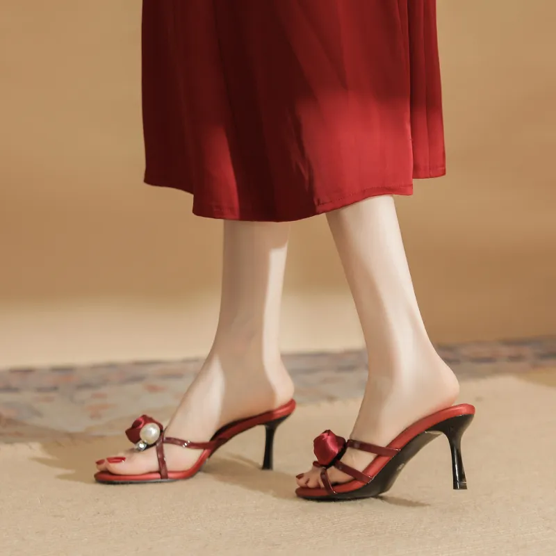 Than Than Me Rubber Sole Slip Resistant Slide Slippers Women's-6