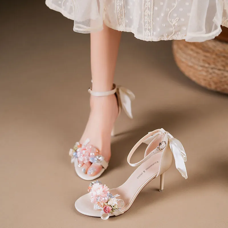 Than Than Me Slim Heel High Heels Women's-9