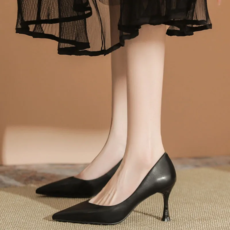 Than Than Me Slim Heel High Heels Women's-2