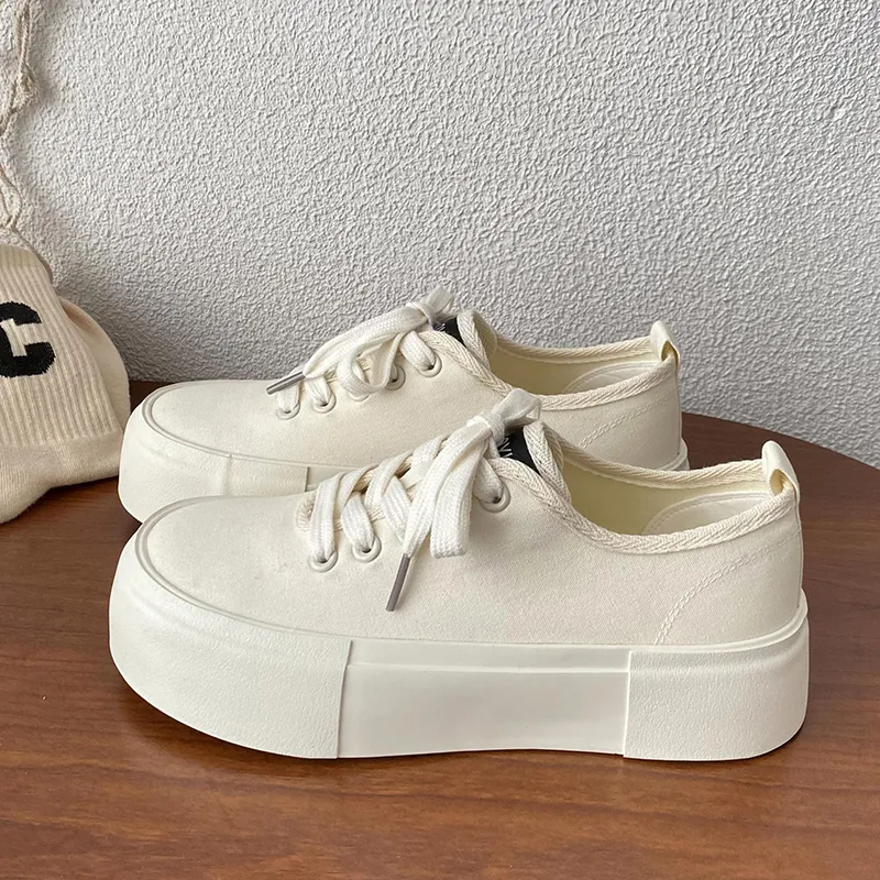 Than Than Me Slip Resistant Low Top Skateboard Shoes Women's-6