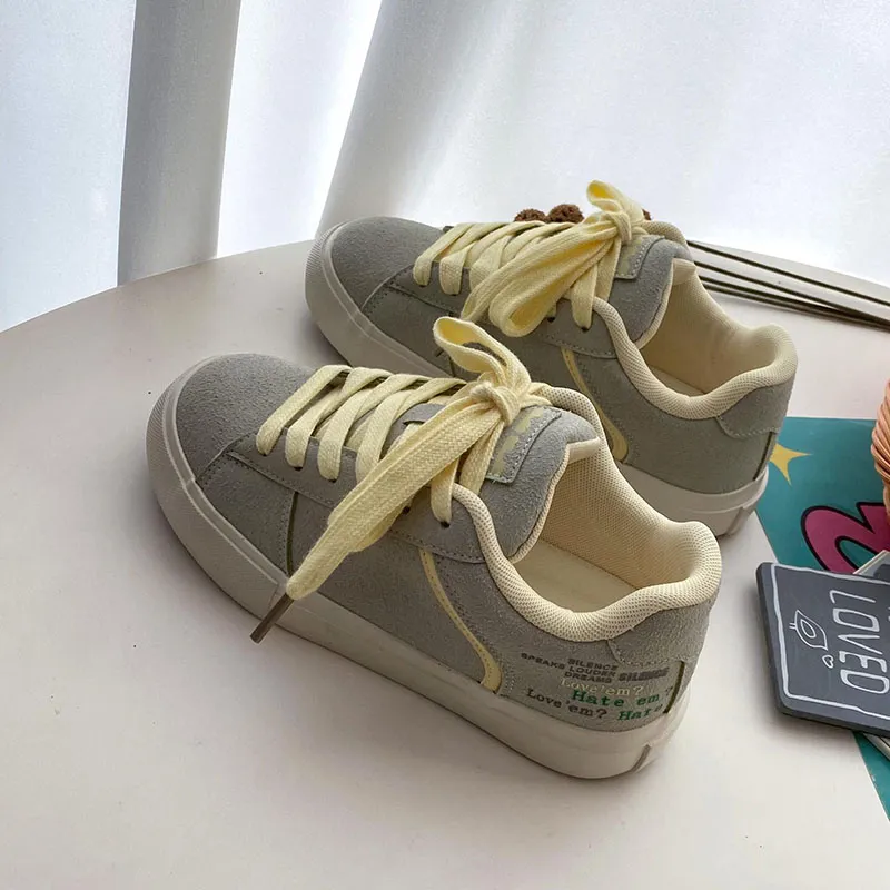 Than Than Me Slip-Resistant Low-Top Skateboard Shoes Women's-7