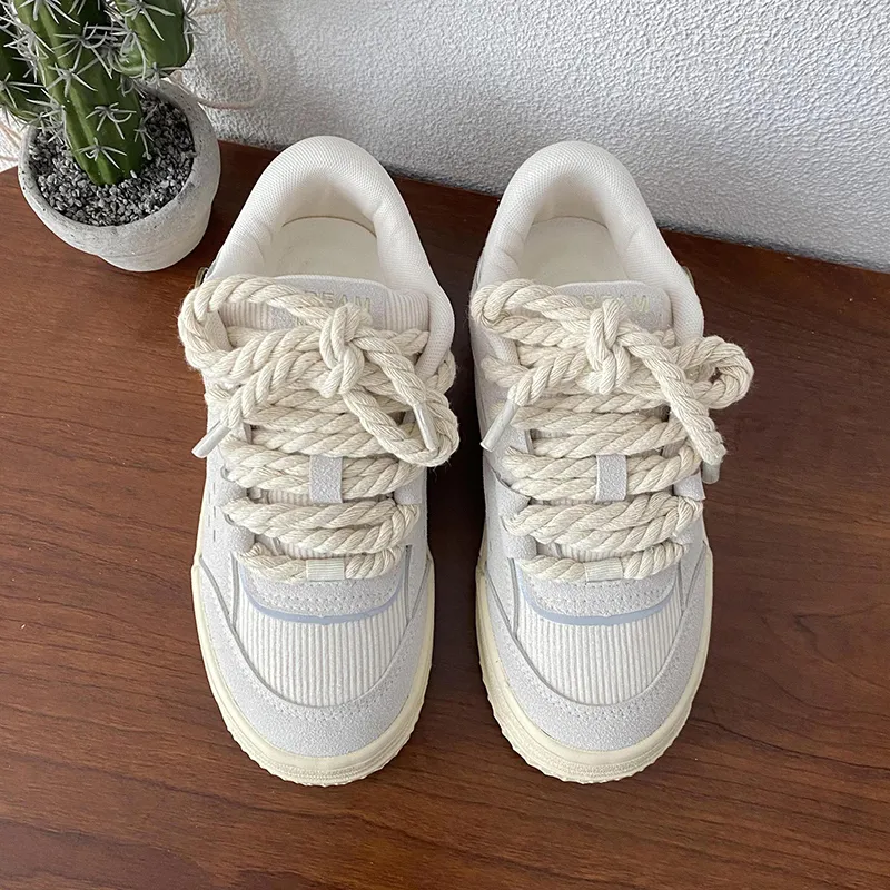 Than Than Me Slip-Resistant Low-Top Skateboard Shoes Women's-8
