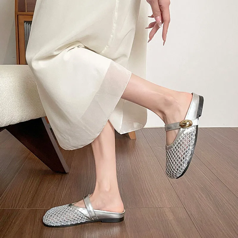 Than Than Me Rubber Sole Slip Resistant Closed Toe Slippers Women's-3