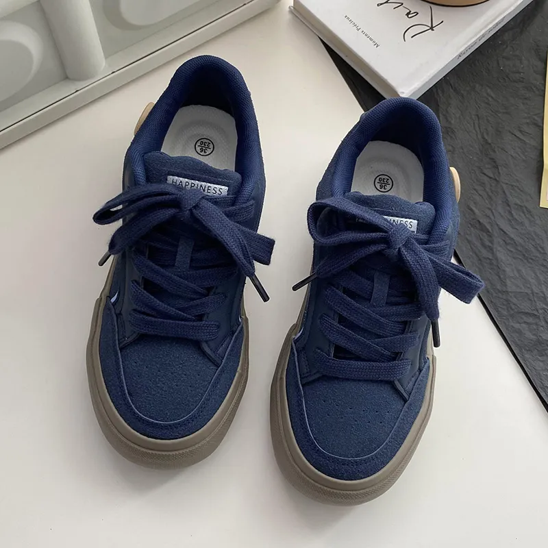 Than Than Me Anti Slip And Wear Resistant Breathable Low Top Skateboard Shoes Women's-10