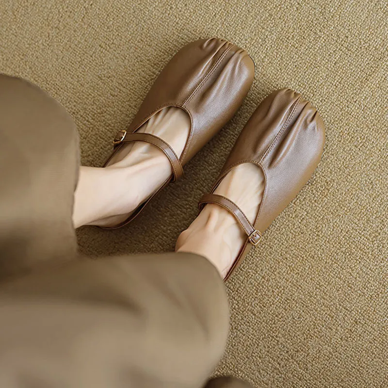 Than Than Me Rubber Sole Slip-Resistant Wrap-toe Slippers Women's-11