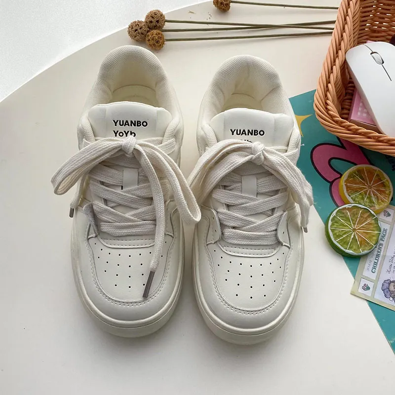 Than Than Me Slip-Resistant Low-Top Skateboard Shoes Women's-17