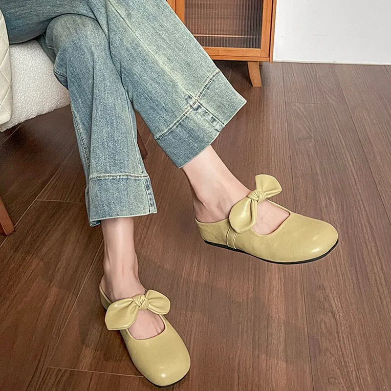 Than Than Me Rubber Sole Slip Resistant Closed Toe Slippers Women's-6