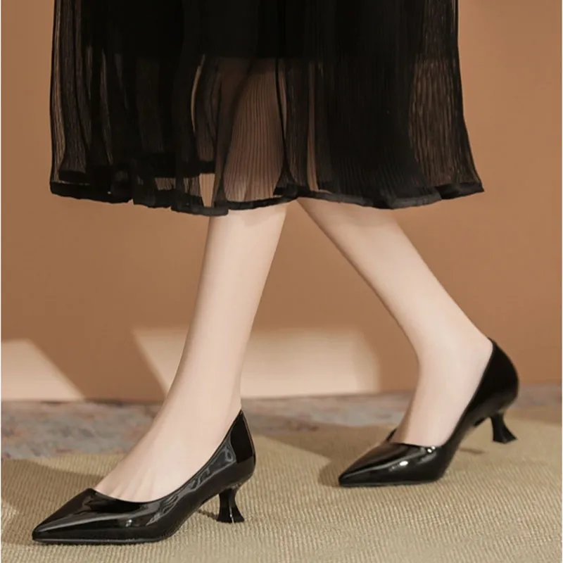 Than Than Me Slim Heel High Heels Women's-9