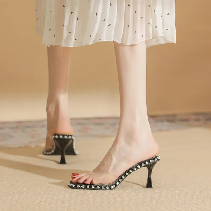 Than Than Me Rubber Sole Slip Resistant Slide Slippers Women's-2