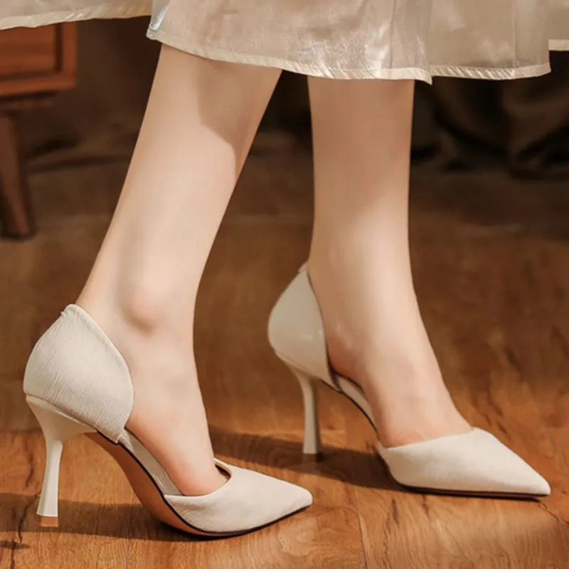 Than Than Me Slim Heel High Heels Women's-3