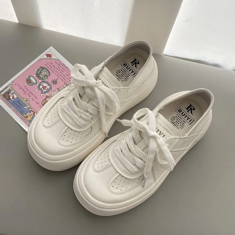 Than Than Me Slip Resistant Low Top Skateboard Shoes Women's-1