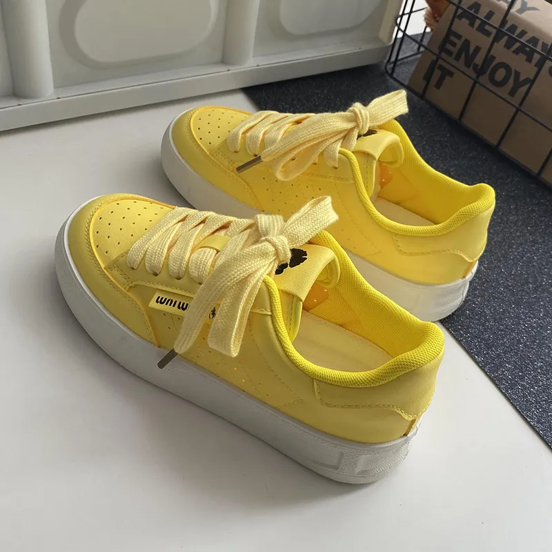 Than Than Me Slip-Resistant Low-Top Skateboard Shoes Women's-11