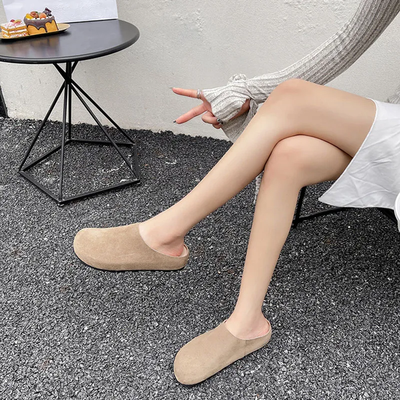 Than Than Me Rubber Sole Slip Resistant Wrap toe Slippers Women's-2
