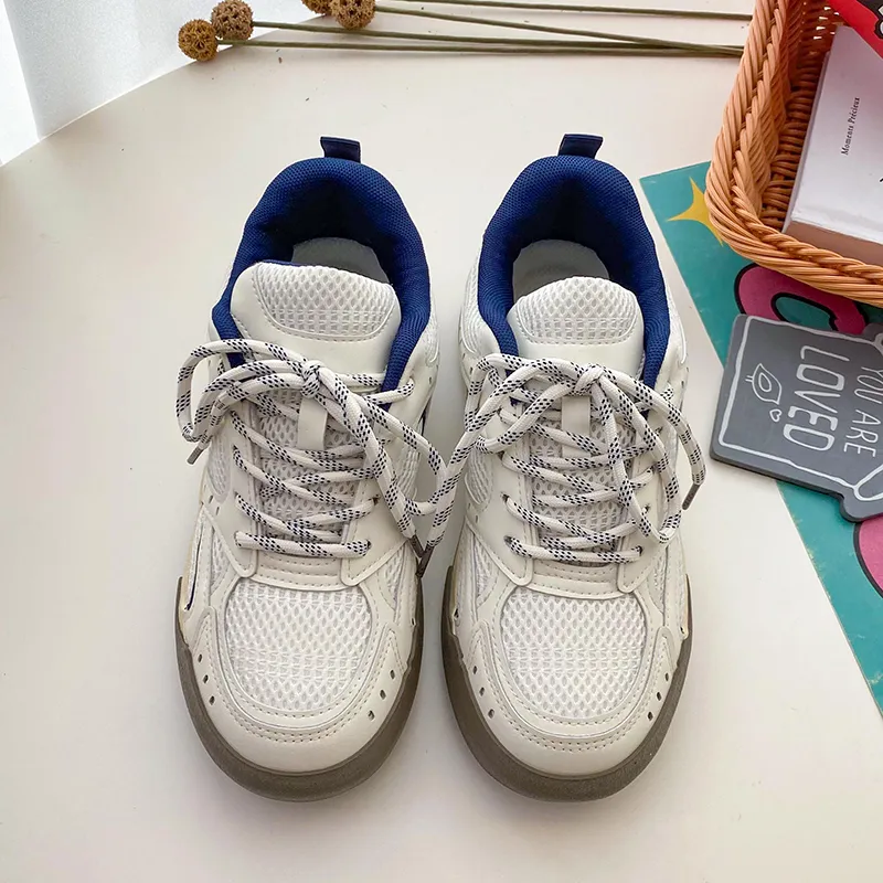 Than Than Me Slip-Resistant Breathable Low-Top Skateboard Shoes Women's-5