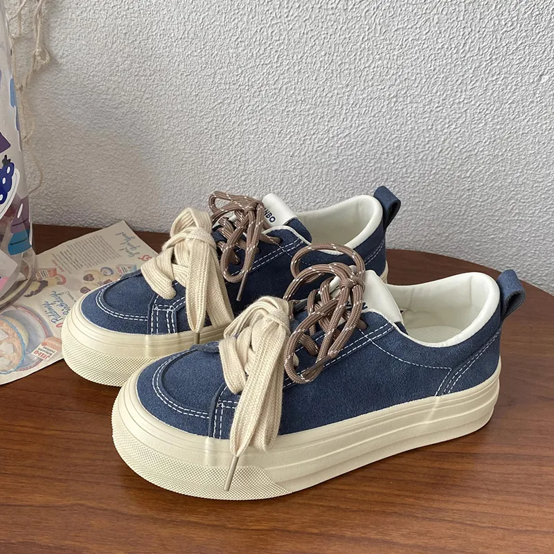 Than Than Me Slip Resistant And Breathable Low Top Skateboard Shoes Women's-5