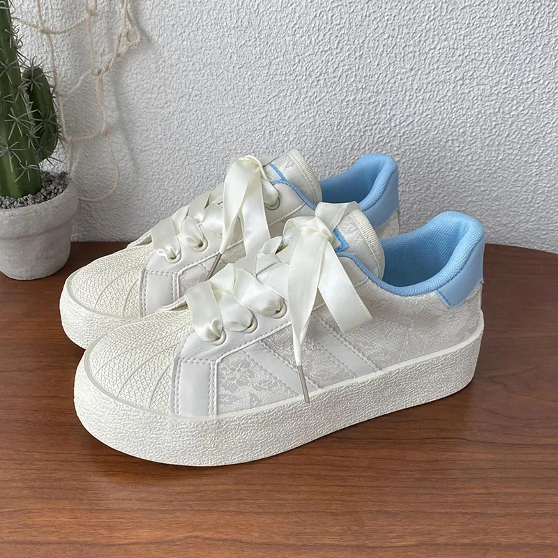 Than Than Me Slip-Resistant Breathable Low-Top Skateboard Shoes Women's-6