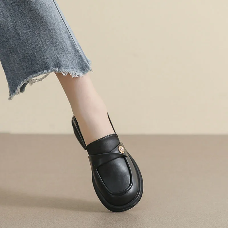 Than Than Me Loafers Women's Black-6