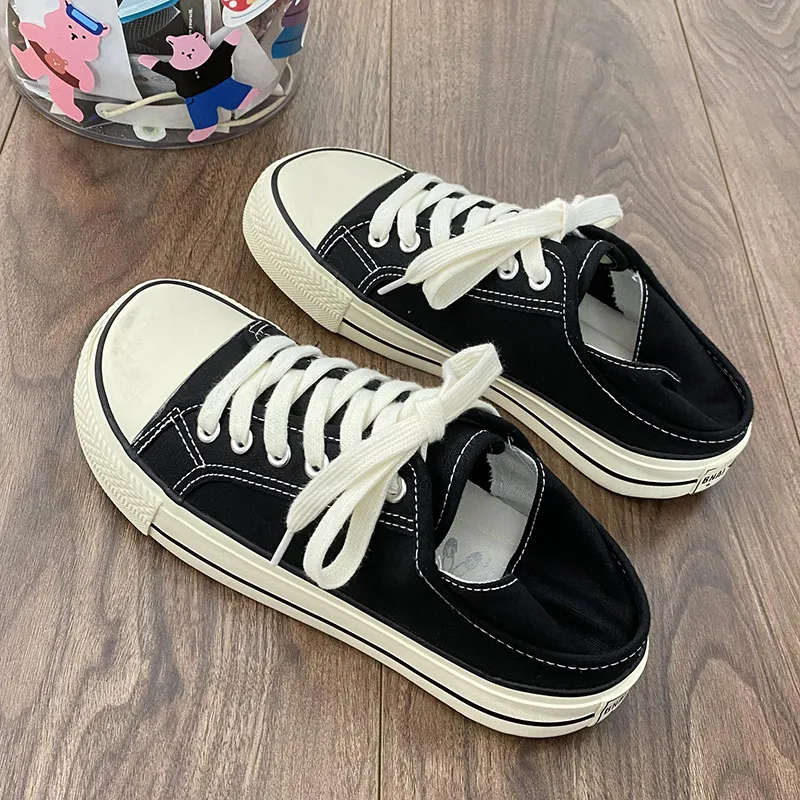 Than Than Me Slip Resistant Low Top Skateboard Shoes Women's-3