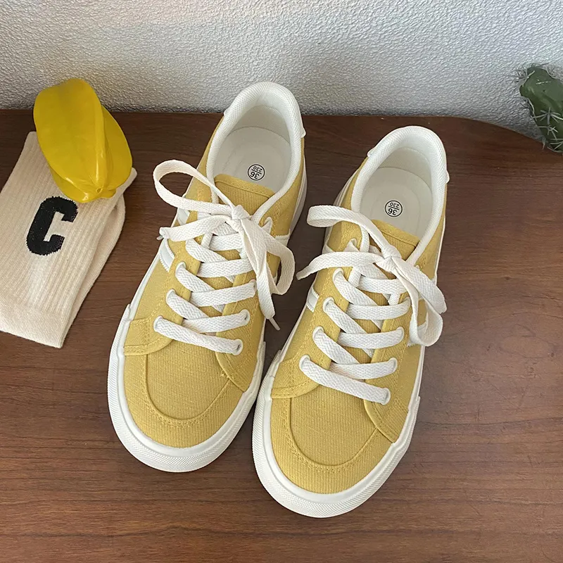 Than Than Me Slip Resistant Low Top Skateboard Shoes Women's-6