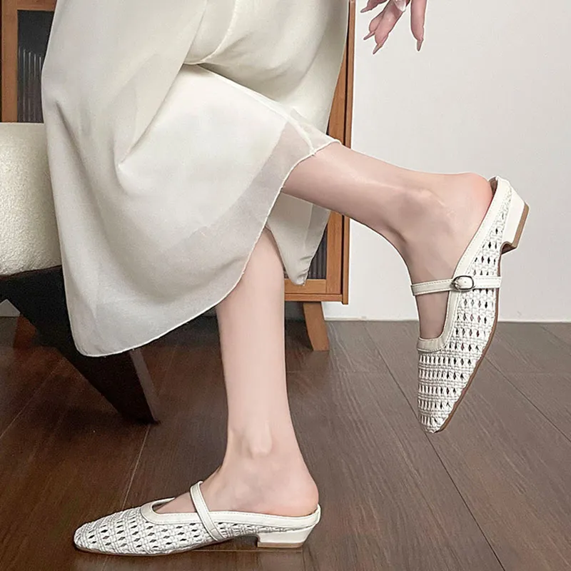 Than Than Me Closed Toe Slippers Women's-3